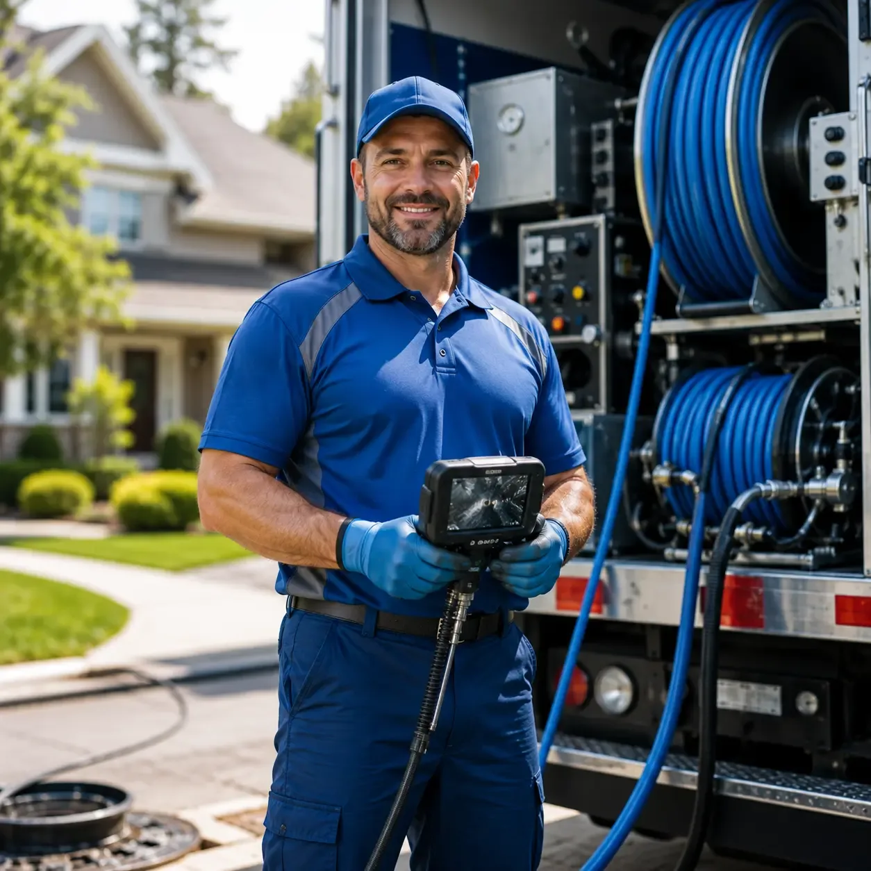 Local outdoor drain cleaning specialists in Wilson, WI